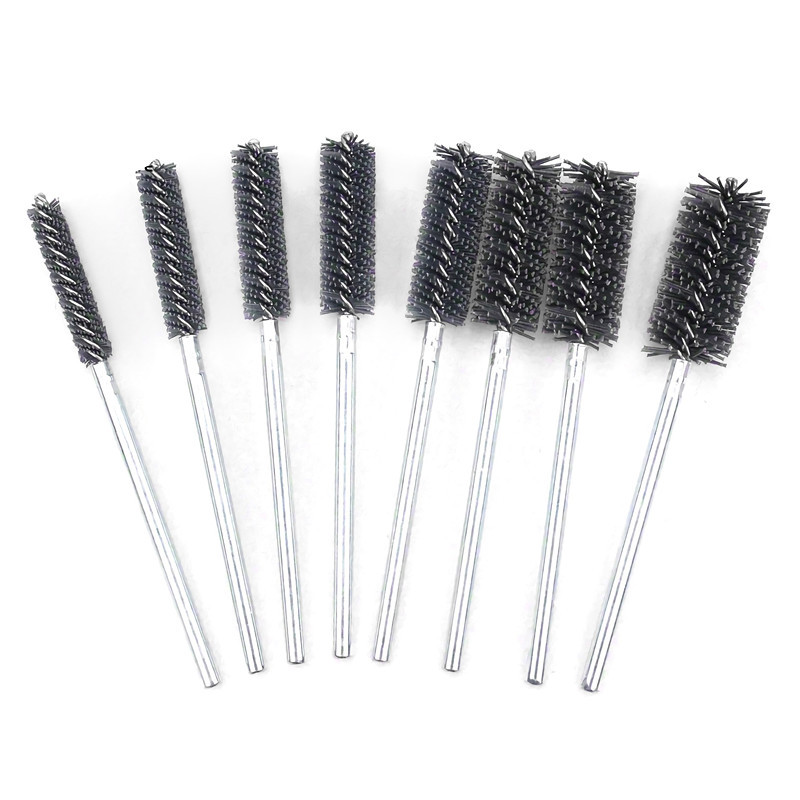 Chemical test tube cleaning brush