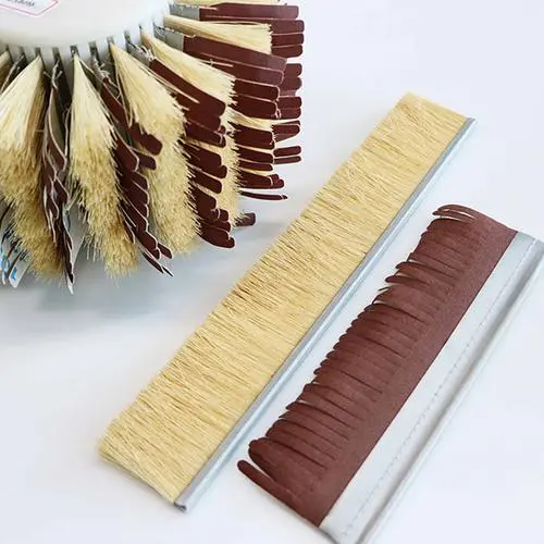 Sandpaper and Sisal Strip Brush